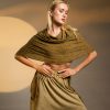 Hooded Fairy Blouse Warrior Goddess Top Desert Sand