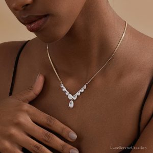 Classic Diamond Choker Necklace Crystal Bridal Statement Wedding